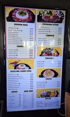 Menu photo 6 Pepper Lunch Alhambra, CA