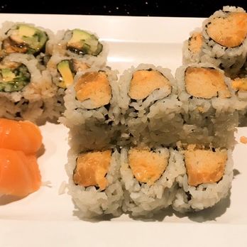 Shogi Sushi - Unagi roll on the right - Sushi Bars Near Me - Vaughan, Ontario Shogi Sushi - Unagi roll on the right - Sushi Bars Near Me - Vaughan, Ontario