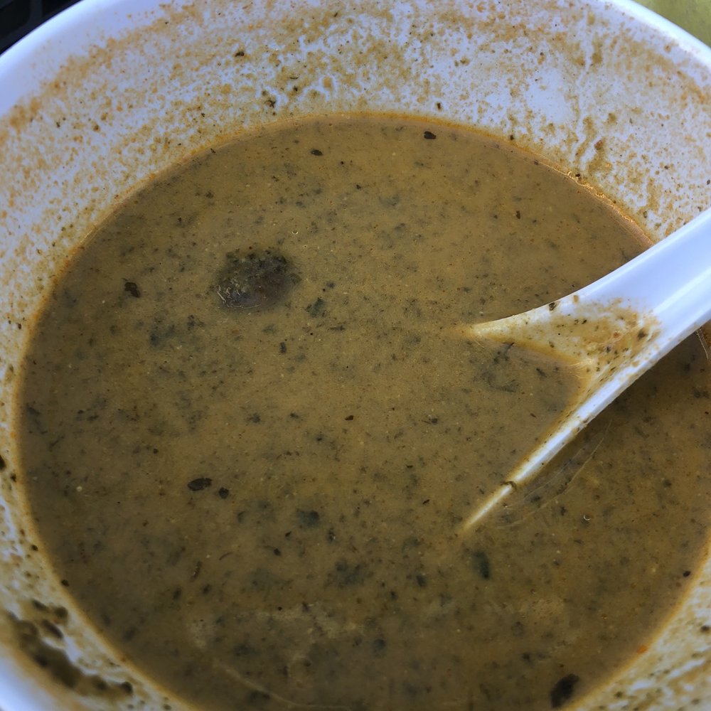 Appu's Cafe - Spinach mushroom blend soup - Vegan Near Me - Long Beach, California Appu's Cafe - Spinach mushroom blend soup - Vegan Near Me - Long Beach, California