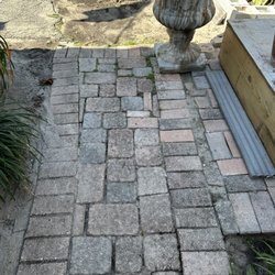SoFlo Landscape & Design - This is a rebuilt walkway....  After he worked on the plumbing.  This is his best work.