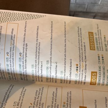 Pure Taco - Menu page 3 - Tacos Near Me - Carlsbad, California Pure Taco - Menu page 3 - Tacos Near Me - Carlsbad, California
