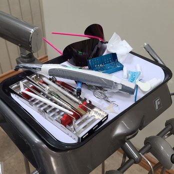Frederick P Fruhling, DDS - Tray of tools  04-06-2022 - General Dentistry Near Me - Torrance, California