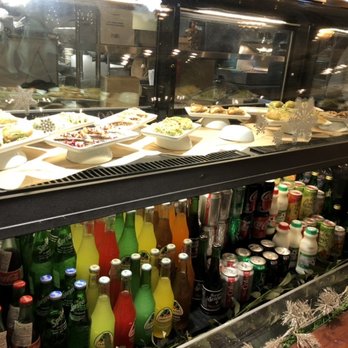 Mazra - Drinks and dessert section (also next to the cashier) - Middle Eastern Near Me - San Bruno, California