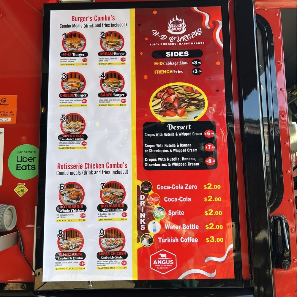 H-D Burgers - Menu - Burgers Near Me - Glendale, Arizona H-D Burgers - Menu - Burgers Near Me - Glendale, Arizona