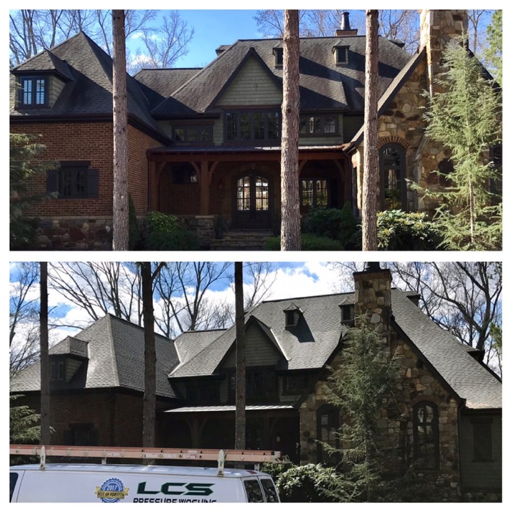 Slide of LCS Pressure Washing