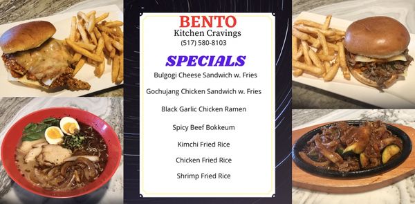 Menu photo 7 Bento Kitchen Cravings Lansing, MI