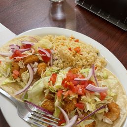Tacos de camaron Tacos de camaron