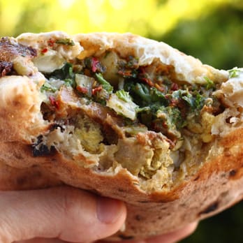 Falafel Stop - Sabich $5.55 (after a couple of bites!) - Falafel Near Me - Sunnyvale, California