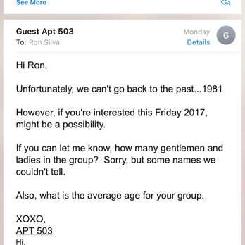 Apt 503 - This is the email responses. - Lounges Near Me - Los Angeles, California