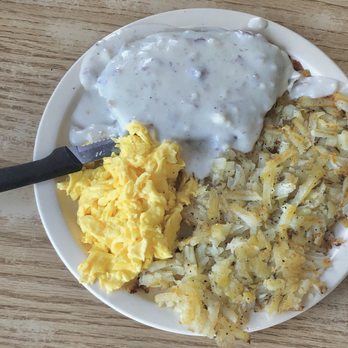 Lisa's Coffee Shop - Chicken Fried Steak meal ($19.99) w/ hash browns and scrambled eggs - Breakfast & Brunch Near Me - Covina, California Lisa's Coffee Shop - Chicken Fried Steak meal ($19.99) w/ hash browns and scrambled eggs - Breakfast & Brunch Near Me - Covina, California