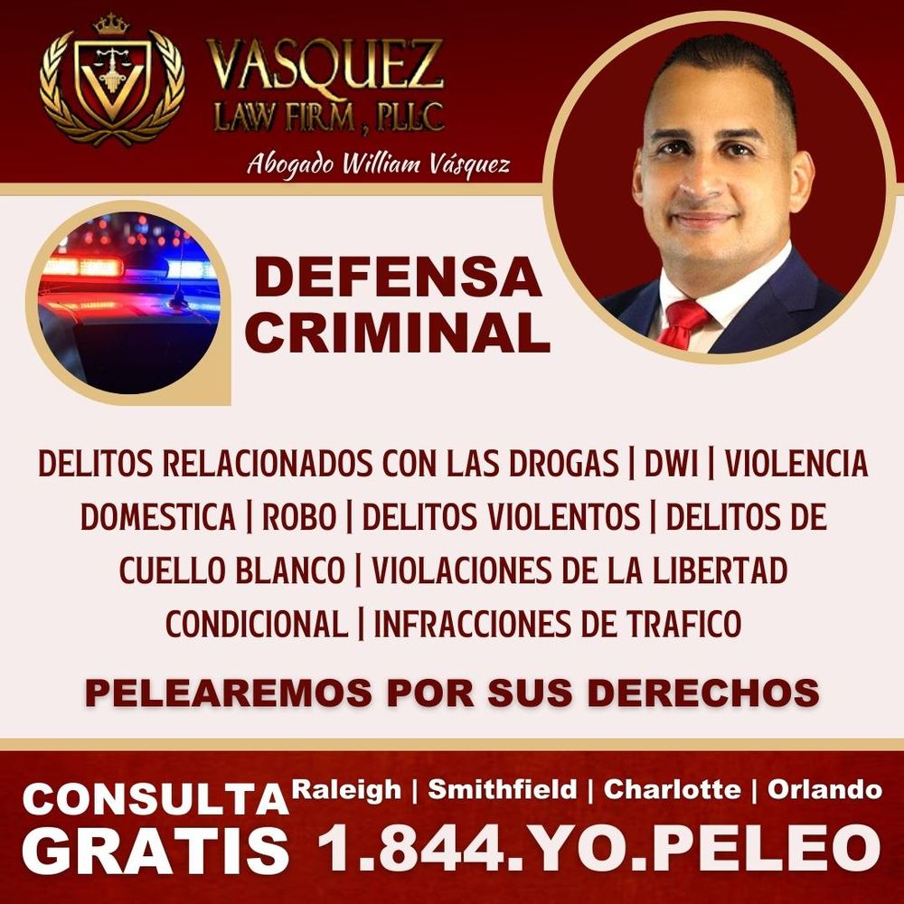 Vasquez Law Firm - immigration attorney in Smithfield, NC