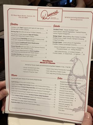 Menu photo 4 Queenie's Canton, GA