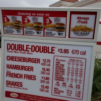 In-N-Out Burger - Just a simple menu - Burgers Near Me - Katy, Texas In-N-Out Burger - Just a simple menu - Burgers Near Me - Katy, Texas