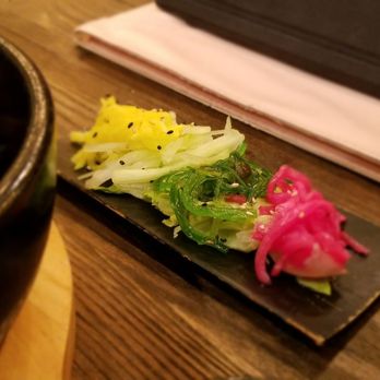 KITCHEN 121 - The sides for the Bulgogi bowl - Sushi Bars Near Me - Duluth, Georgia