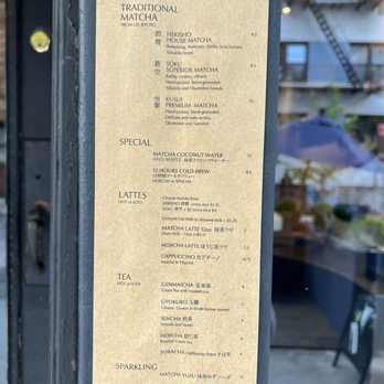 Sorate - menu - Tea Rooms Near Me - New York, New York Sorate - menu - Tea Rooms Near Me - New York, New York