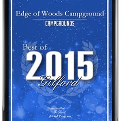 edge of the woods campground - We must be doing something right...3rd year in a row