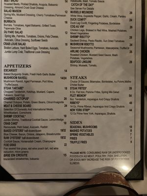 Menu photo 1 Brasserie du Parc Houston, TX