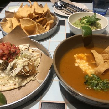 Tacofino - Cod taco, tortilla soup, guacamole and chips - Mexican Near Me - Vancouver, British Columbia Tacofino - Cod taco, tortilla soup, guacamole and chips - Mexican Near Me - Vancouver, British Columbia