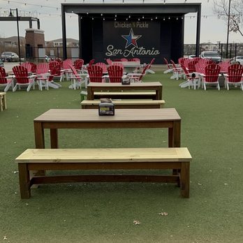 Chicken N Pickle - San Antonio - Outdoor dining - Pickleball Near Me - San Antonio, Texas