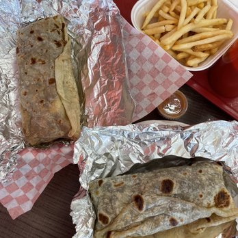 Don Taco - Machaca huevo burrito, asada burrito, fries - Tacos Near Me - Phoenix, Arizona