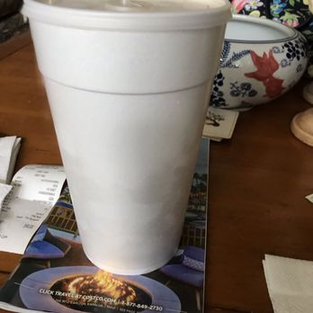 Long Island Bagel Cafe - Oceanside - Iced coffee. They usually wrap it in Saran Wrap. Never have seen that anywhere other than LI. - Bagels Near Me - Oceanside, New York