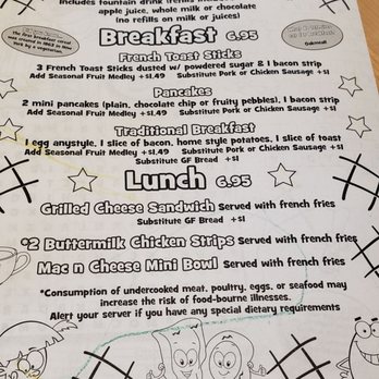 Sunshine Breakfast Bar - Kids menu - Breakfast & Brunch Near Me - Phoenix, Arizona Sunshine Breakfast Bar - Kids menu - Breakfast & Brunch Near Me - Phoenix, Arizona