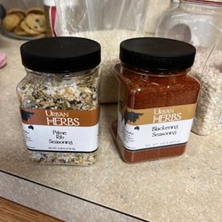 Urban Herbs - Blackening season & prime rib seasoning & arborio