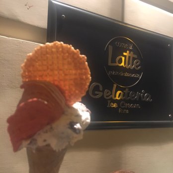 Come Il Latte - Not my best photo! But it was yummy - Gelato Near Me - Rome, RM Come Il Latte - Not my best photo! But it was yummy - Gelato Near Me - Rome, RM