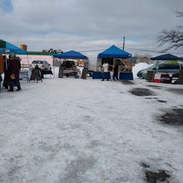Checking out the Valentine's Market at Buffalo Artisans today!