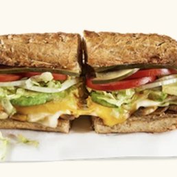 This is the Veggie Melt that I expected to receive. This is the Veggie Melt that I expected to receive.