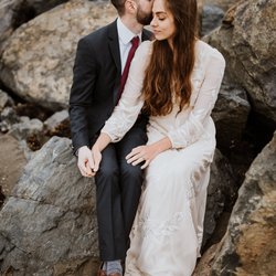 Tellez Photography - Romantic beach elopement