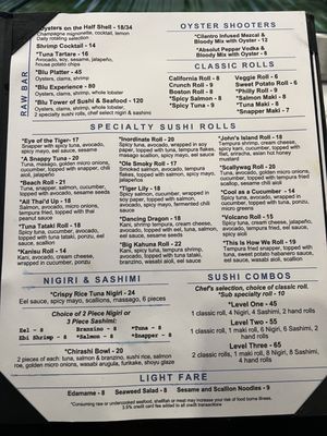 Menu photo 8 Blu Oyster Johns Island, SC Menu photo 8 Blu Oyster Johns Island, SC