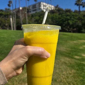 El Molino De Oro - Banana smoothie/ juice? Not sure but it was delicious - Mexican Near Me - San Juan Capistrano, California