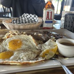 Steak and eggs Steak and eggs
