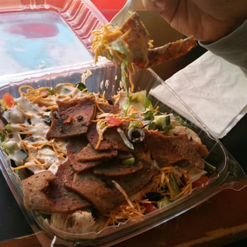 Pita Pit - Gyro in fork style - Fast Food Near Me - Mammoth Lakes, California