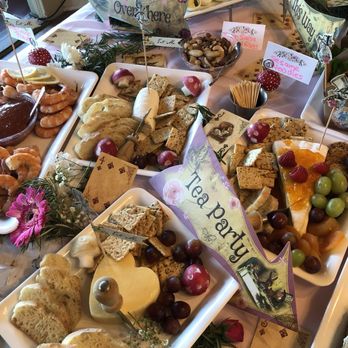 Pacific Coast Catering - Deviled eggs, cheese and fruit - Caterers Near Me