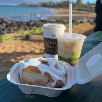 Cinnamon Roll Place - Cinnamon roll and coffee. - Bakeries Near Me - Kihei, Hawaii