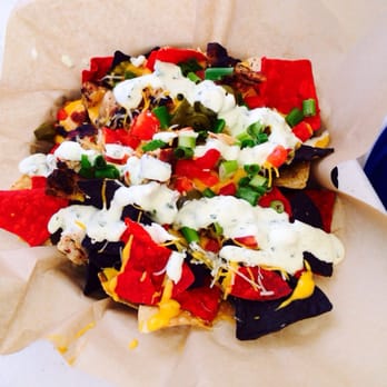 Coral Reef Bar and Grill - Chicken nachos. - American Near Me - Orlando, Florida Coral Reef Bar and Grill - Chicken nachos. - American Near Me - Orlando, Florida