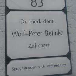 Wolf-Peter Behnke - Dr. Behnke