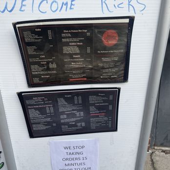 Rick's Cheesesteak Shop - Menus and other information. - Cheesesteaks Near Me - Williamsburg, Virginia