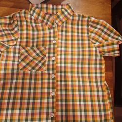 A Stitch In Time - Boys short sleeve pearl snap western shirt