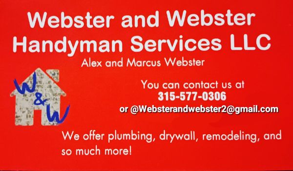 Webster and Webster Handyman Services
