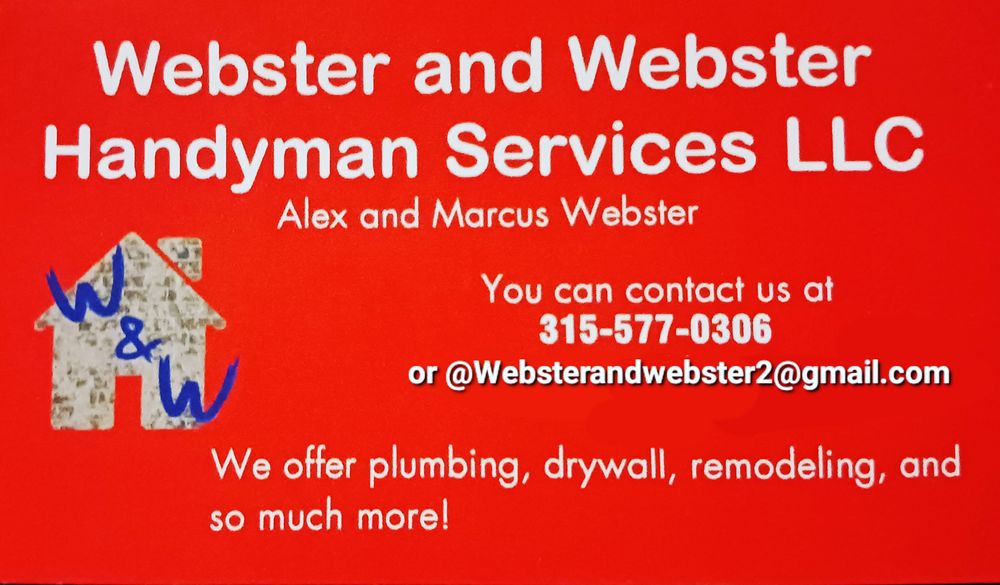 Slide of Webster and Webster Handyman Services