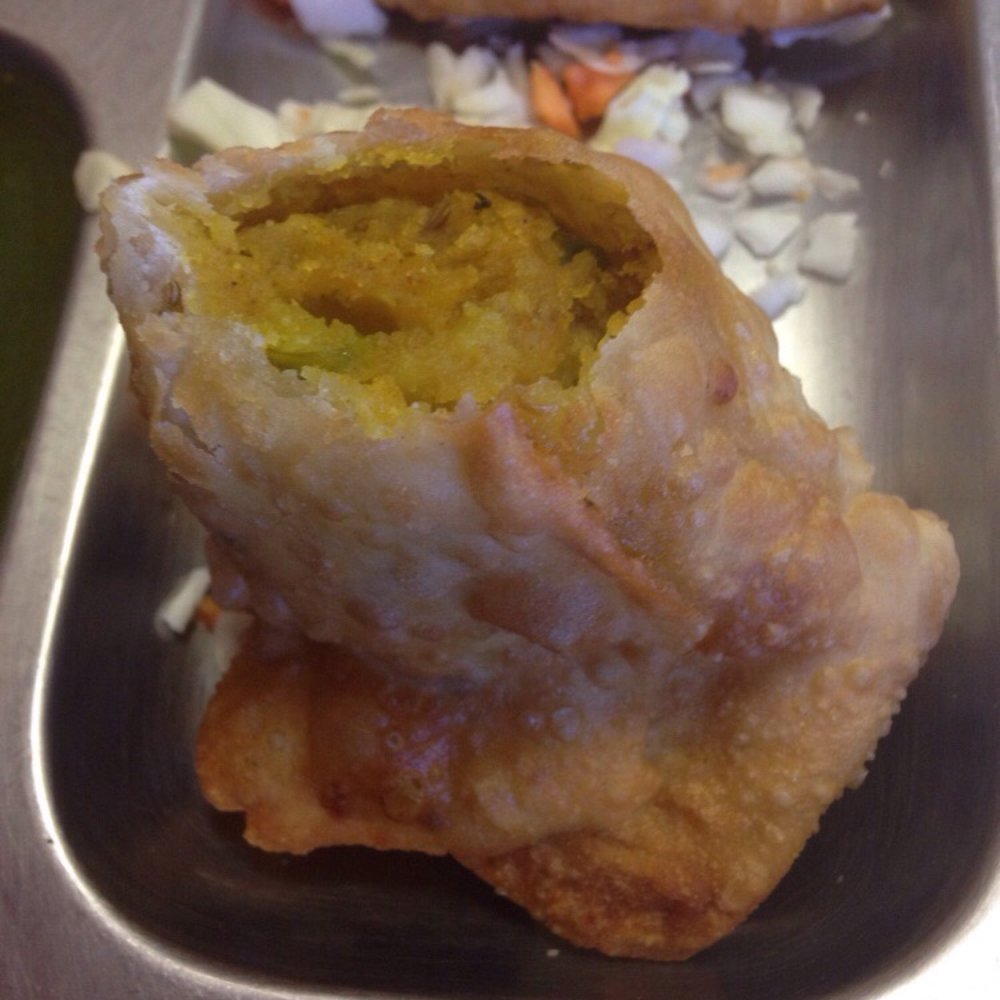 Udipi Cafe - Inside the samosa - Indian Near Me - Houston, Texas