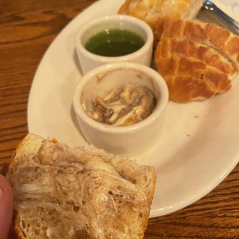 Patrono - Bread with two spreads / dips - Italian Near Me - Oklahoma City, Oklahoma Patrono - Bread with two spreads / dips - Italian Near Me - Oklahoma City, Oklahoma