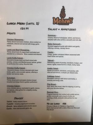 Menu photo 5 Mashawi Mediterranean Roswell, GA Menu photo 5 Mashawi Mediterranean Roswell, GA