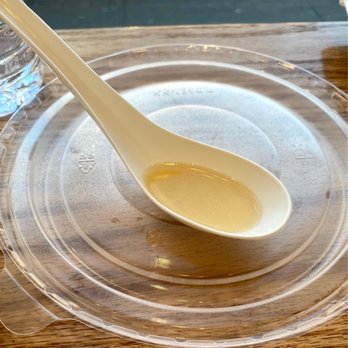 Nan Xiang Express - The soup test - the soup doesn't even fill half the spoon - Shanghainese Near Me - Forest Hills, New York Nan Xiang Express - The soup test - the soup doesn't even fill half the spoon - Shanghainese Near Me - Forest Hills, New York