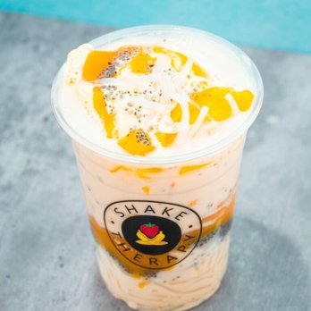 Shake Therapy - Kitchener - a drink in a plastic cup - Desserts Near Me - Kitchener, Ontario Shake Therapy - Kitchener - a drink in a plastic cup - Desserts Near Me - Kitchener, Ontario