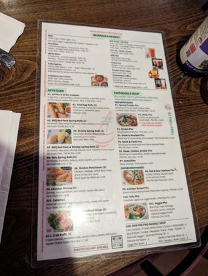 Menu photo 8 AZ Pho & Grill Gilbert, AZ Menu photo 8 AZ Pho & Grill Gilbert, AZ