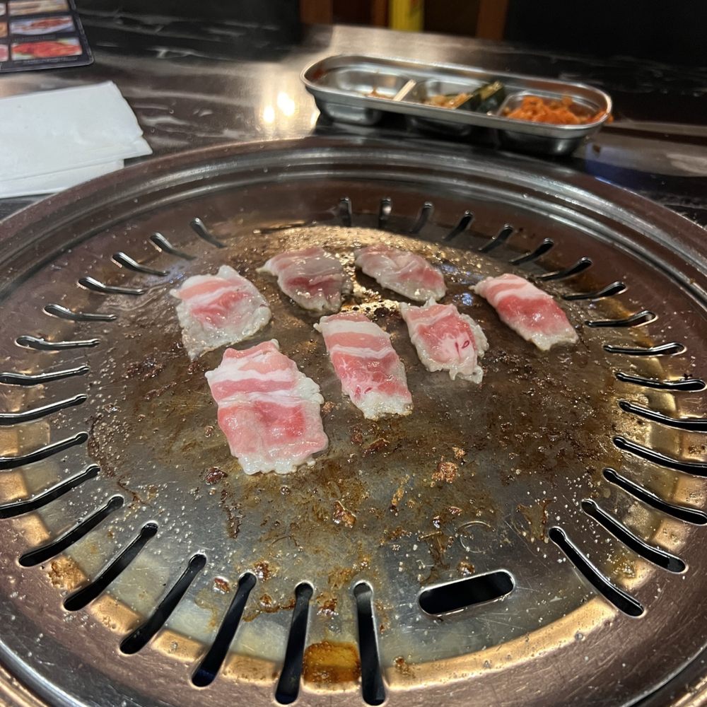 Ombu Grill - Brisket cooks up amazing either rolled up or unrolled and a little crispier. Just add a touch of salt for perfection - Korean Near Me - Orem, Utah Ombu Grill - Brisket cooks up amazing either rolled up or unrolled and a little crispier. Just add a touch of salt for perfection - Korean Near Me - Orem, Utah